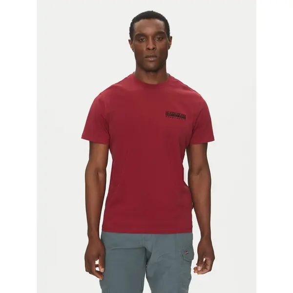 Napapijri Napapijri T-shirt S-Vignoni NP0A4ILX Crvena Regular Fit