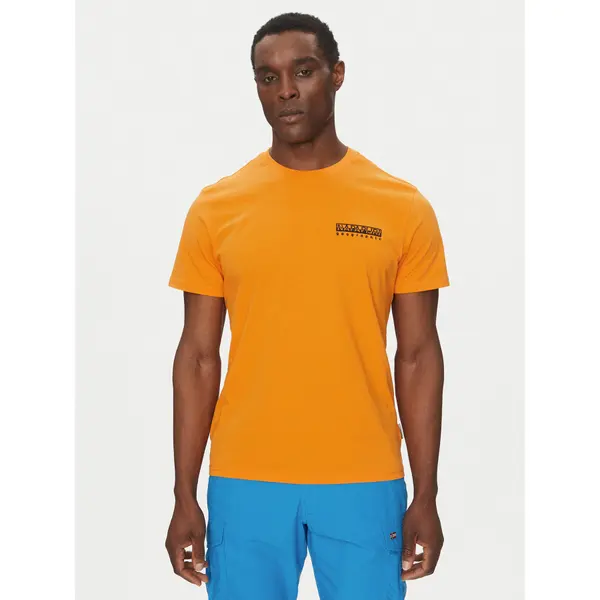 Napapijri Napapijri T-shirt S-Vignoni NP0A4ILX Narančasta Regular Fit