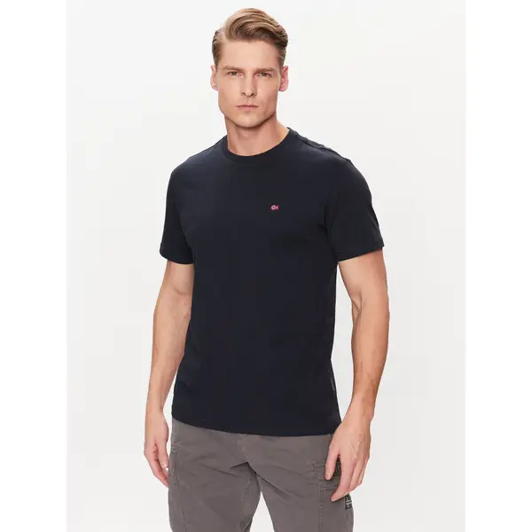 Napapijri Napapijri T-shirt Salis NP0A4H8D Tamnoplava Regular Fit