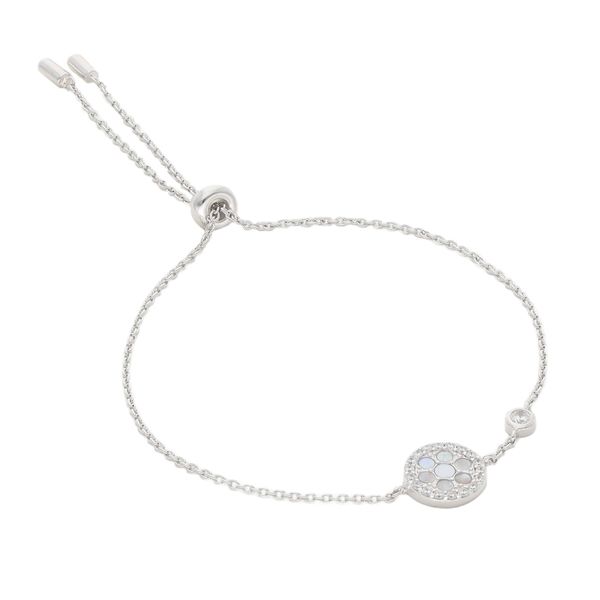 Fossil Narukvica Fossil Glitz Extension JFS00519040 Silver