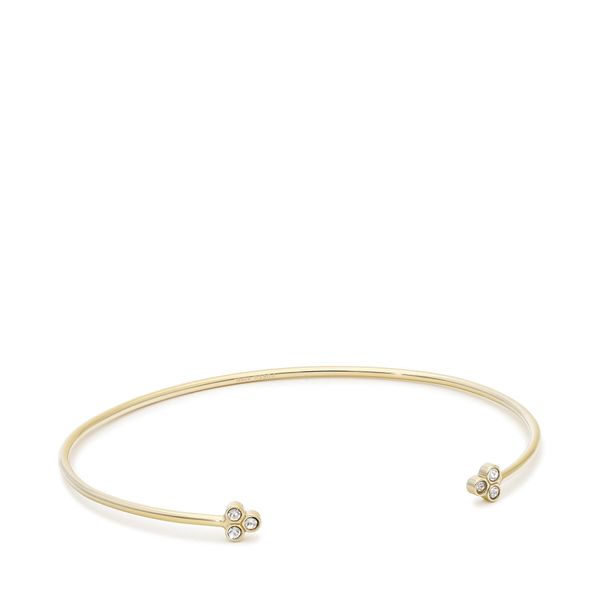 Fossil Narukvica Fossil Trio Glitz JF04113710 Zlatna