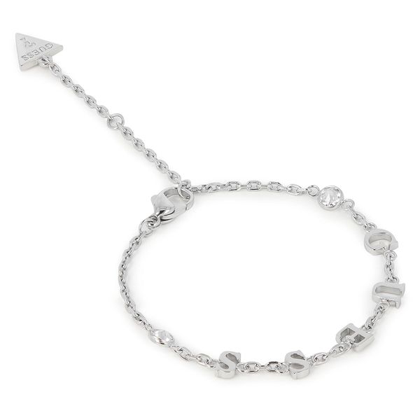 Guess Narukvica Guess JUBB02 226JW Srebrna