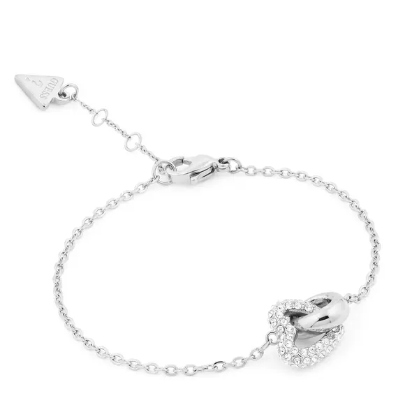 Guess Narukvica Guess JUBB06 014JW Srebrna