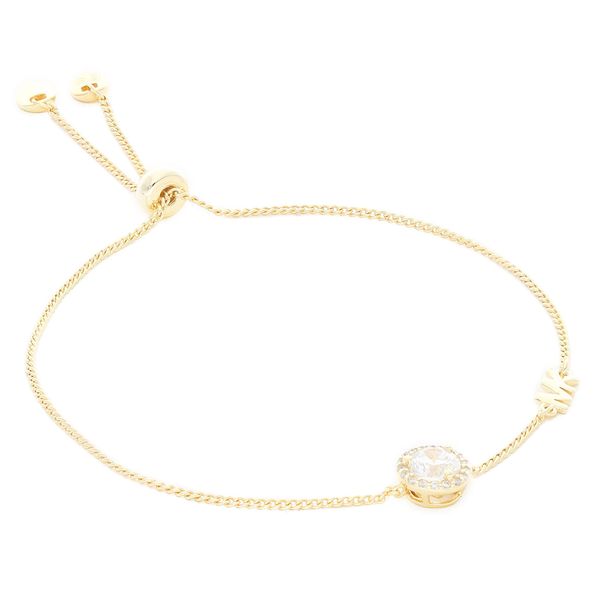 Michael Kors Narukvica Michael Kors Pave Halo Slider MKC1206AN710 Zlatna