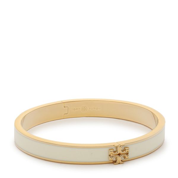 Tory Burch Narukvica Tory Burch Kira Enamel 7mm Bracelet 90550 Tory Gold/New Ivory 700