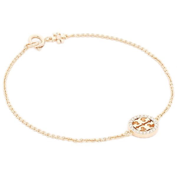 Tory Burch Narukvica Tory Burch Miller Pave Chain Bracelet Tory 80997 Gold/Crystal 783