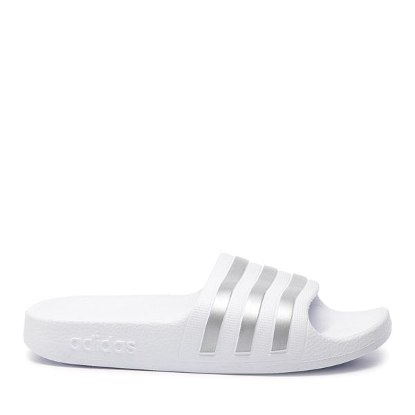 adidas Natikače adidas adilette Aqua K F35555 Ftwwht/Silvmt/Ftwwht