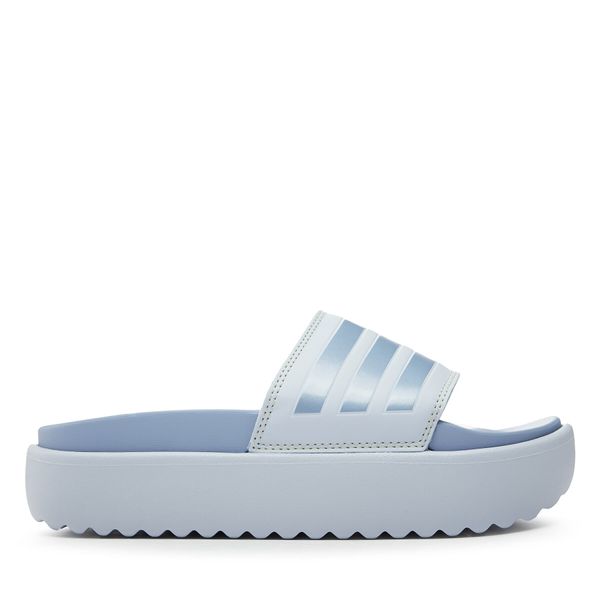 adidas Natikače adidas Adilette Platform Slides HQ6181 Blue Dawn/Blue Fusion Met./Blue Fusion