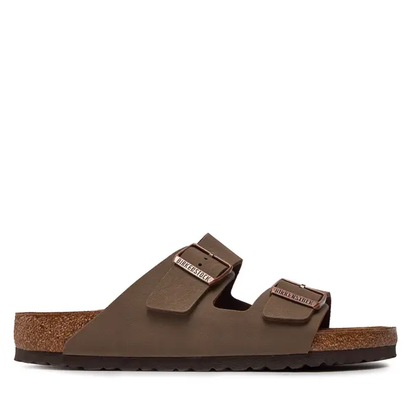 Birkenstock Natikače Birkenstock Arizona Birko-Flor nubuk 151181 Smeđa