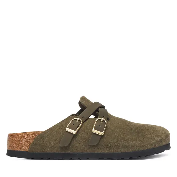 Birkenstock Natikače Birkenstock Blair D-Buckle 1033158 Tamno zelena