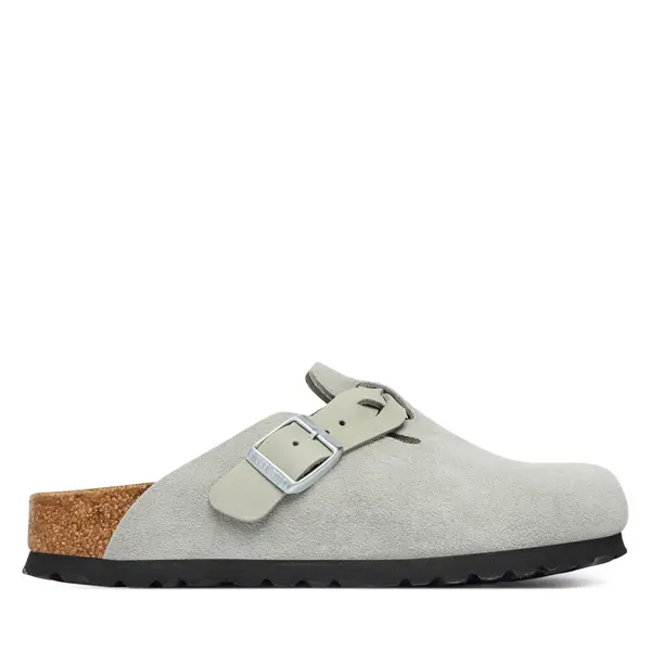 Birkenstock Natikače Birkenstock Boston Braided 1032933 Svijetlo siva