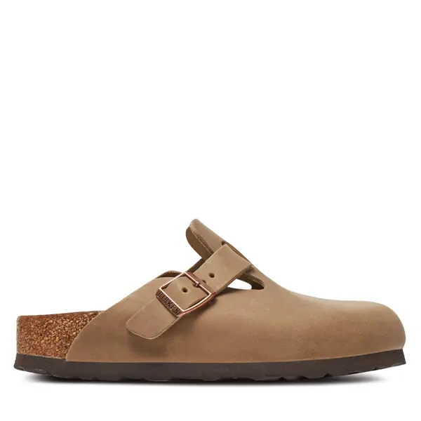 Birkenstock Natikače Birkenstock Boston zamsz 1019484 Smeđa