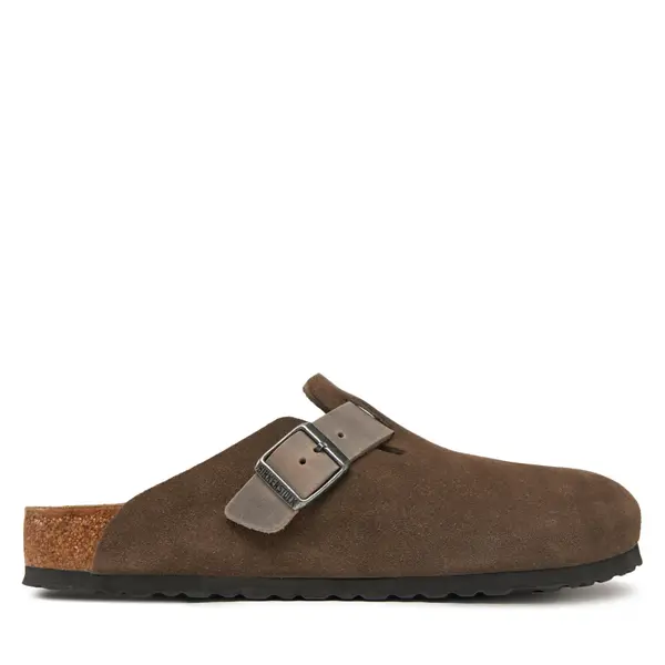 Birkenstock Natikače Birkenstock Boston zamsz 1029210 Smeđa