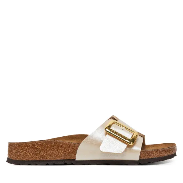 Birkenstock Natikače Birkenstock Catalina Cushion Buckle 1029393 Écru
