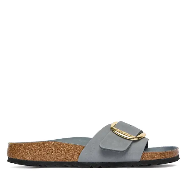 Birkenstock Natikače Birkenstock Madrid Big Buckle Hex 1032090 Siva