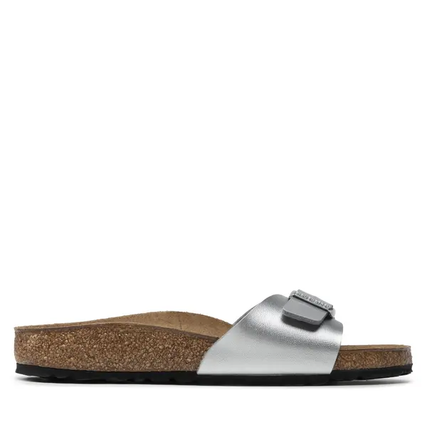 Birkenstock Natikače Birkenstock Madrid Bs 0040413 Srebrna