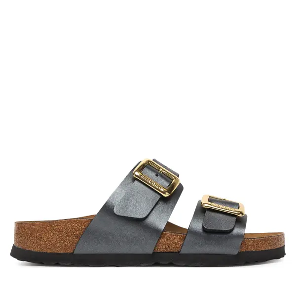 Birkenstock Natikače Birkenstock Sydney Cushion Buckle 1031689 Crna