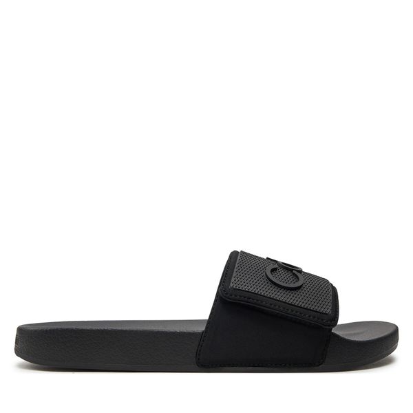 Calvin Klein Natikače Calvin Klein Adj Pool Slide Tpu HM0HM01437 Ck Black BEH