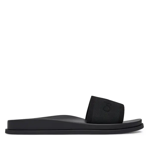 Calvin Klein Natikače Calvin Klein City Sandal Mule Webbing HW0HW02887 Crna