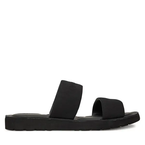 Calvin Klein Natikače Calvin Klein Double Strap Cv Logo HM0HM01801 Crna