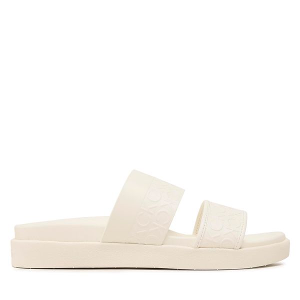 Calvin Klein Natikače Calvin Klein Ergo Slide - Hf Mono HW0HW01535 Mashmallow Mono 0LI