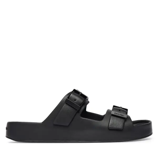 Calvin Klein Natikače Calvin Klein Ergon Eva Double Bar Sandal HM0HM02116 Crna