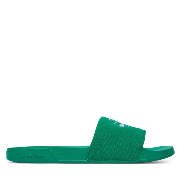 Calvin Klein Natikače Calvin Klein Ess Slide Cv YM0YM01393 Zelena
