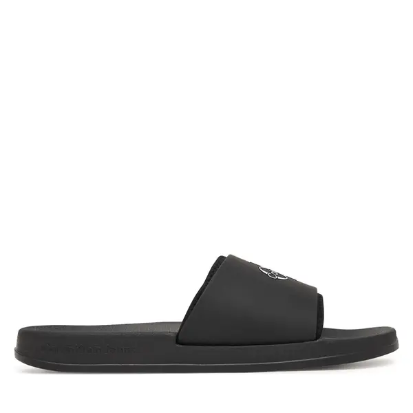 Calvin Klein Natikače Calvin Klein Ess Slide Rubber Neoprene HM0HM02229 Crna