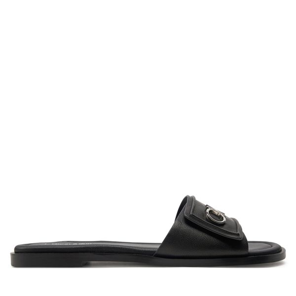 Calvin Klein Natikače Calvin Klein Flat Slide Relock Lth HW0HW01939 Black BEH