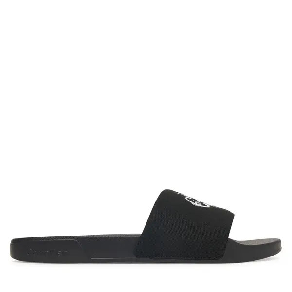 Calvin Klein Jeans Natikače Calvin Klein Jeans Ess Slide Cv YM0YM01393 Crna