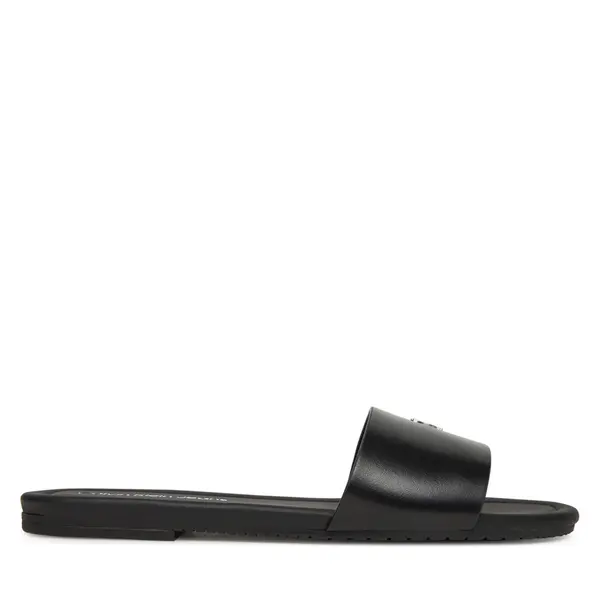 Calvin Klein Jeans Natikače Calvin Klein Jeans Flat Sandal Slide Mg YW0YW01697 Crna