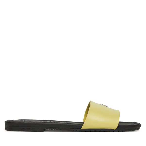 Calvin Klein Jeans Natikače Calvin Klein Jeans Flat Sandal Slide Mg YW0YW01697 Žuta