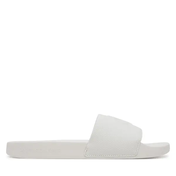 Calvin Klein Jeans Natikače Calvin Klein Jeans Slide Hf Mono Cv YM0YM01282 Bijela