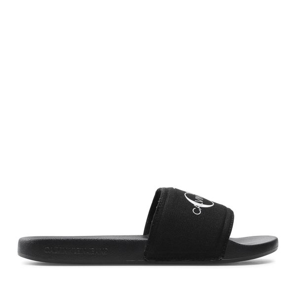 Calvin Klein Jeans Natikače Calvin Klein Jeans Slide Monogram Co YM0YM00061 Black BDS