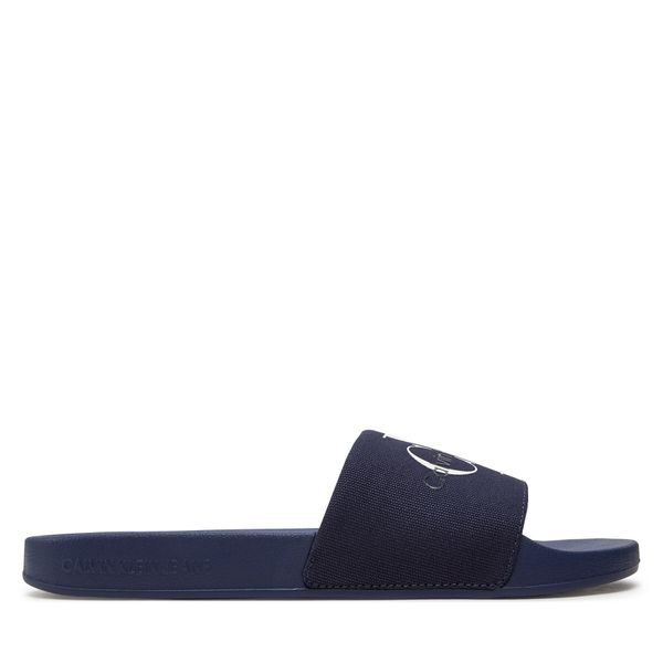 Calvin Klein Jeans Natikače Calvin Klein Jeans Slide Monogram Co YM0YM00061 Navy 0GY
