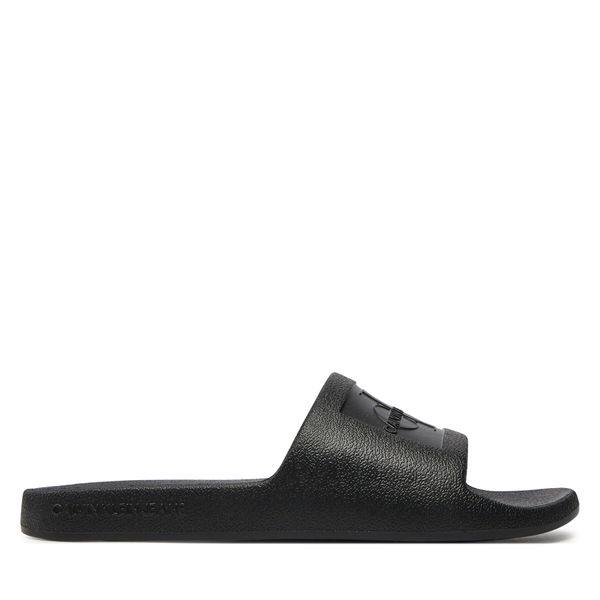 Calvin Klein Jeans Natikače Calvin Klein Jeans Slide Monogram Debossed Eva YW0YW00102 Black BEH