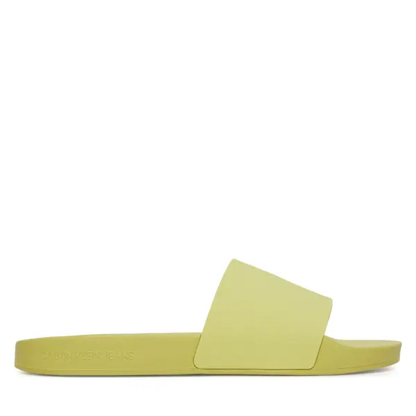 Calvin Klein Jeans Natikače Calvin Klein Jeans Slide Monogram Tpu YW0YW01715 Žuta