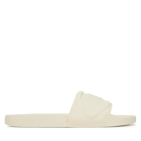 Calvin Klein Jeans Natikače Calvin Klein Jeans Slide Pu Hf Mg YW0YW01879 Écru