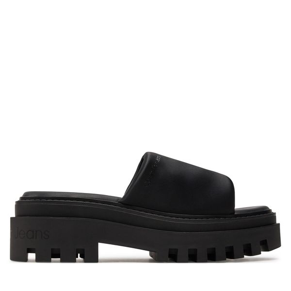 Calvin Klein Jeans Natikače Calvin Klein Jeans Toothy Combat Sandal In Dc YW0YW01339 Crna