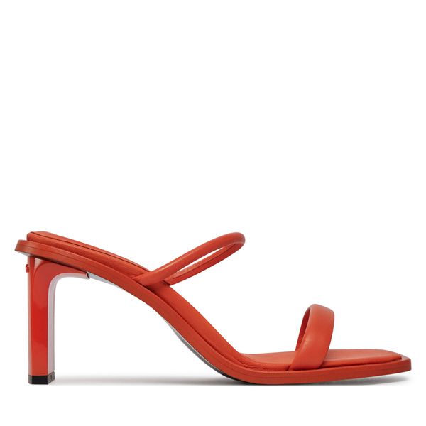 Calvin Klein Natikače Calvin Klein Padded Curved Stil Slide 70 HW0HW01992 Flame XMU