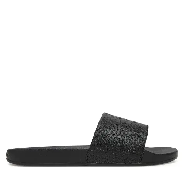 Calvin Klein Natikače Calvin Klein Pool Slide Mono HW0HW02541 Crna