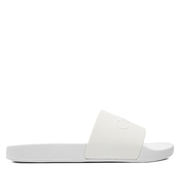 Calvin Klein Natikače Calvin Klein Pool Slide Rubber HM0HM00636 Bijela