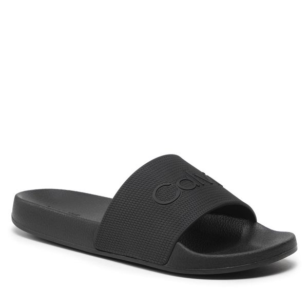 Calvin Klein Natikače Calvin Klein Pool Slide Rubber HM0HM00636 Pvh Black BEH