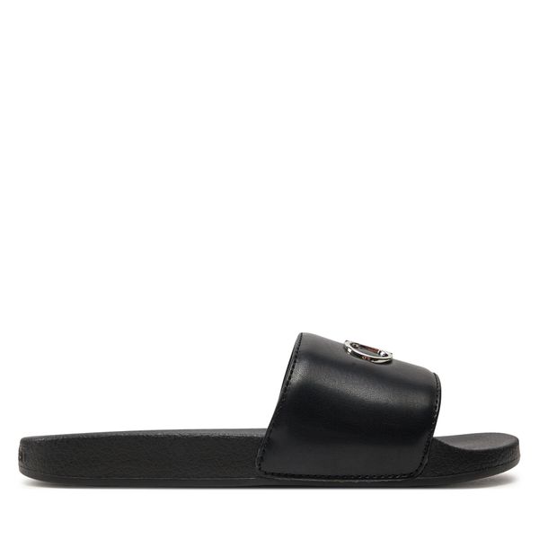 Calvin Klein Natikače Calvin Klein Pool Slide W/Hw HW0HW01509 Black/Silver 0GS