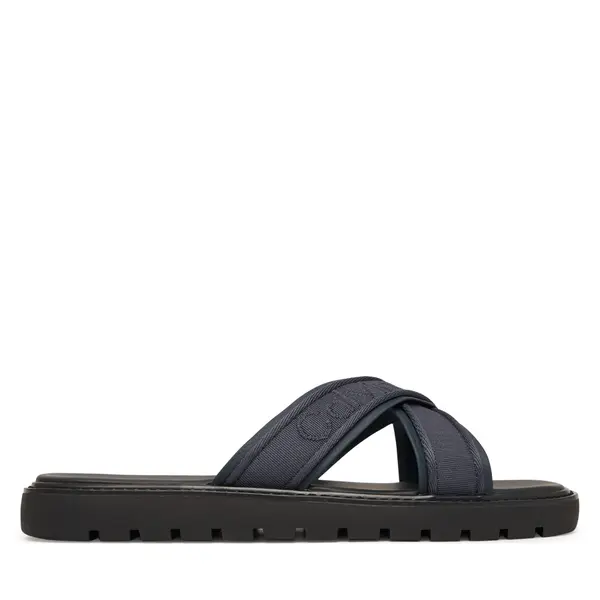 Calvin Klein Natikače Calvin Klein Sq Molded Sandal Xcross Wb HM0HM02101 Tamnoplava