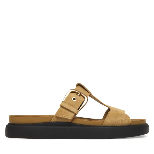 Clarks Natikače Clarks Aristella West 26185811 Smeđa