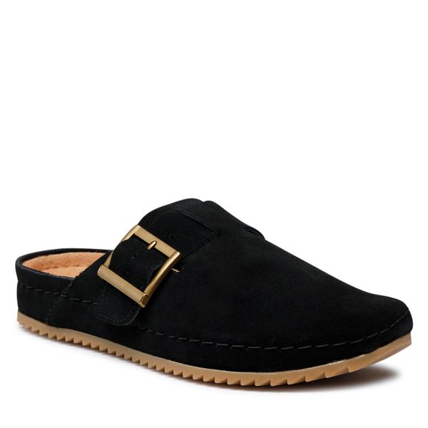 Clarks Natikače Clarks Brookleigh Mule 261661924 Black Suede