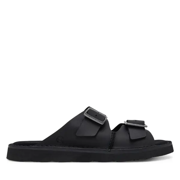 Clarks Natikače Clarks Solsbury Strap 26180885 Crna