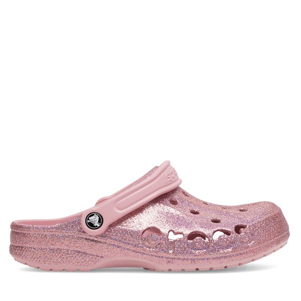 Crocs Natikače Crocs BAYA GLITTER CLOG 205925-606 Ružičasta
