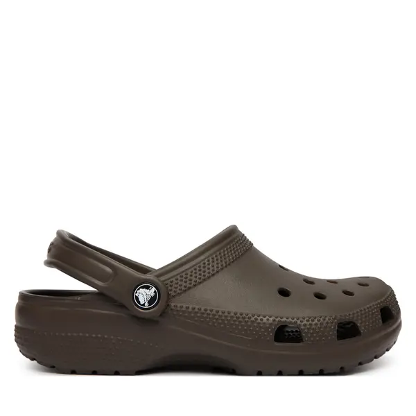 Crocs Natikače Crocs Classic 10001 Tamno smeđa
